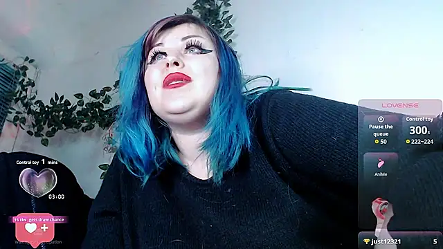 Snapshot of Psychobitch7 chatting on December 2, 12:38 am Psychobitch7 online show from December 2, 12:38 am