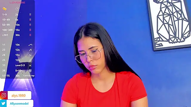 alysson 18 online show from March 11, 4:07 pm