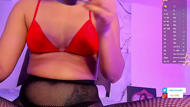 alysson 18 online show from January 10, 1:13 pm