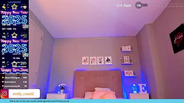 EmilyCoast-1 online show from January 11, 10:29 pm