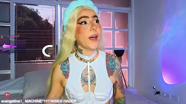 Snapshot of Evangelyne_1 chatting on January 31, 3:44 pm Evangelyne 1 online show from January 31, 3:44 pm