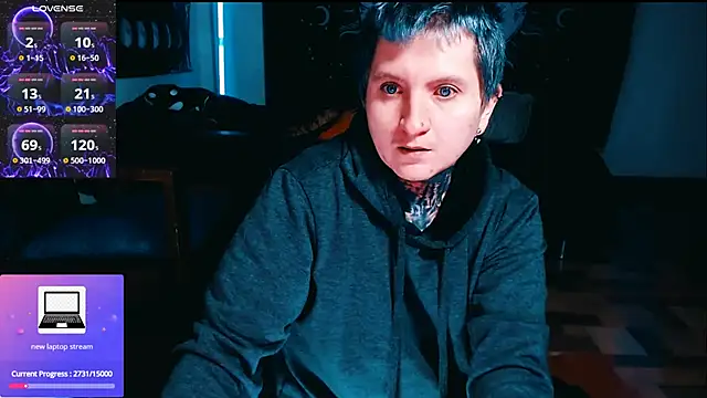 Marieblueeyes online show from March 10, 12:04 am