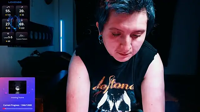 Marieblueeyes online show from March 25, 3:12 am