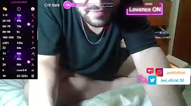 Snapshot of Javi_92 chatting on March 10, 10:45 pm Javi 92 online show from March 10, 10:45 pm