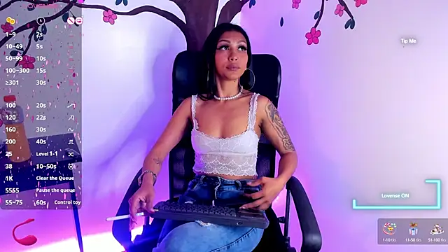 Snapshot of Tracy_lambo chatting on January 24, 2:39 am Tracy lambo online show from January 24, 2:39 am