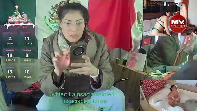 LaInsaciableIntensa online show from January 11, 10:51 pm