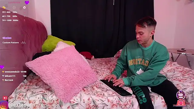 Snapshot of Extasy-angel chatting on March 8, 12:52 pm Extasy-angel online show from March 8, 12:52 pm