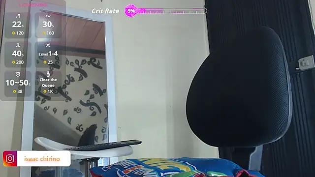 Snapshot of GaboReyes chatting on November 6, 2:18 pm GaboReyes online show from November 6, 2:18 pm