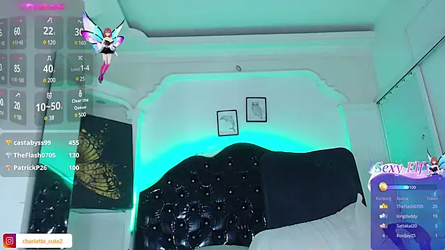 cute charlotte  online show from December 20, 7:55 am