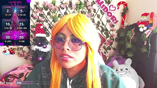 Snapshot of MidoriQuiinn chatting on December 11, 7:57 pm MidoriQuiinn online show from December 11, 7:57 pm