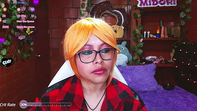 Snapshot of MidoriQuiinn chatting on March 4, 7:54 pm MidoriQuiinn online show from March 4, 7:54 pm