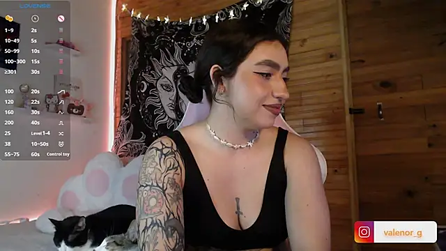 Snapshot of valenor_ chatting on February 27, 3:04 am valenor online show from February 27, 3:04 am
