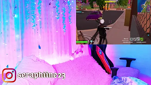 Snapshot of seraphine23 chatting on February 16, 7:15 am seraphine23 online show from February 16, 7:15 am