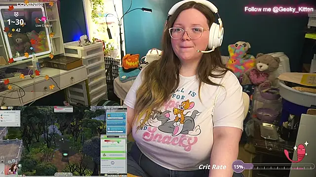 Geeky Kitten online show from October 16, 1:23 pm