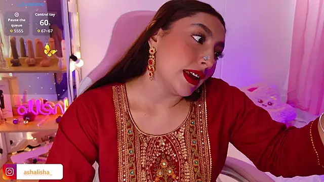 Snapshot of ashalisha chatting on October 9, 4:16 pm ashalisha online show from October 9, 4:16 pm