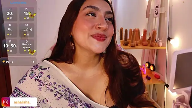 Snapshot of ashalisha chatting on November 24, 1:00 pm ashalisha online show from November 24, 1:00 pm