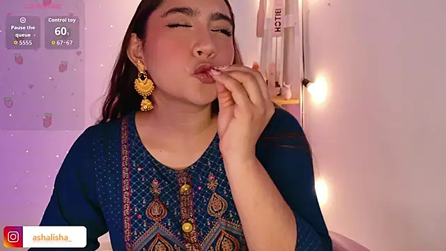 ashalisha online show from January 19, 3:16 pm