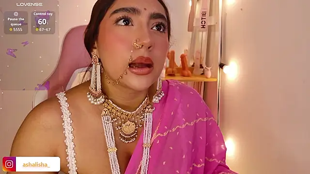 ashalisha online show from March 13, 3:18 pm