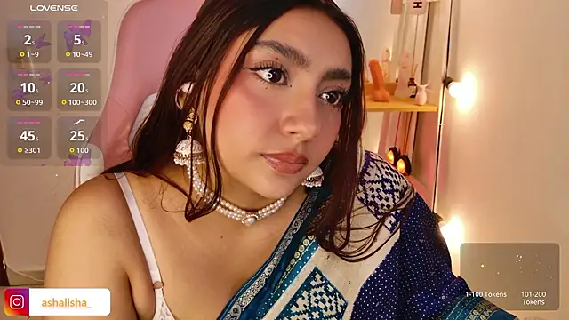 ashalisha online show from March 27, 3:45 pm