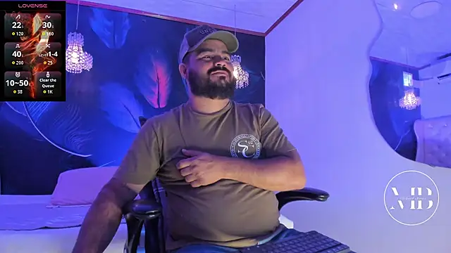 Snapshot of MichaelBear_ chatting on October 16, 1:45 pm MichaelBear online show from October 16, 1:45 pm