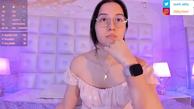 Snapshot of Abby_Sweet1_ chatting on January 21, 2:37 pm Abby Sweet1  online show from January 21, 2:37 pm