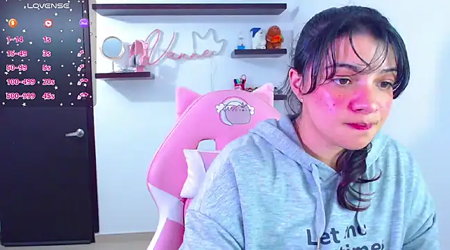 Snapshot of Vannessa__Shy chatting on February 5, 8:14 pm Vannessa  Shy online show from February 5, 8:14 pm