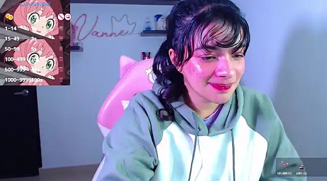 Snapshot of Vannessa__Shy chatting on March 19, 12:59 am Vannessa  Shy online show from March 19, 12:59 am