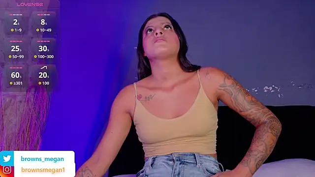 Megan browns1 online show from September 13, 1:11 pm