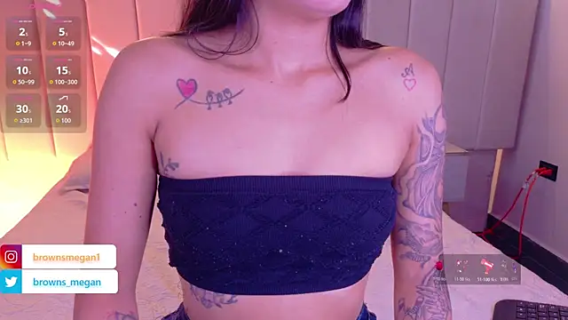 Megan browns1 online show from January 7, 1:24 pm