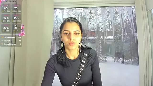 Snapshot of Sarabecker chatting on February 23, 11:55 am Sarabecker online show from February 23, 11:55 am