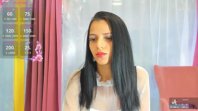 Snapshot of Sarabecker chatting on October 10, 8:46 am Sarabecker online show from October 10, 8:46 am