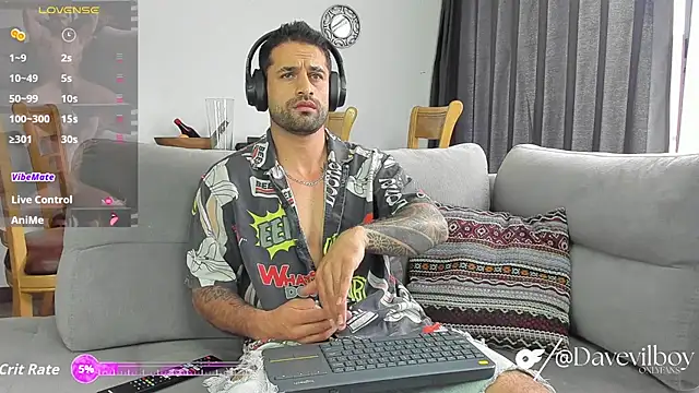 Davevilboy online show from October 11, 2:59 pm