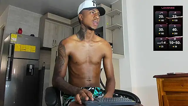 Snapshot of YeremiBrowm chatting on October 31, 4:41 pm YeremiBrowm online show from October 31, 4:41 pm