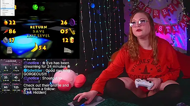 Snapshot of evamila chatting on November 20, 12:38 pm evamila online show from November 20, 12:38 pm