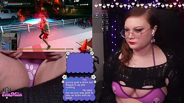 evamila online show from February 21, 1:50 am