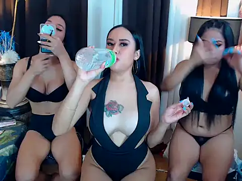 Snapshot of 2sexyfuckingtrans chatting on December 22, 5:45 am 2sexyfuckingtrans online show from December 22, 5:45 am