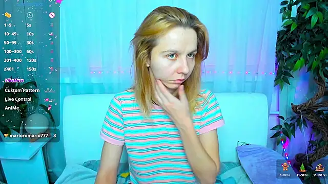 Snapshot of Bell_a_mi_ chatting on February 14, 1:45 am Bell a mi online show from February 14, 1:45 am