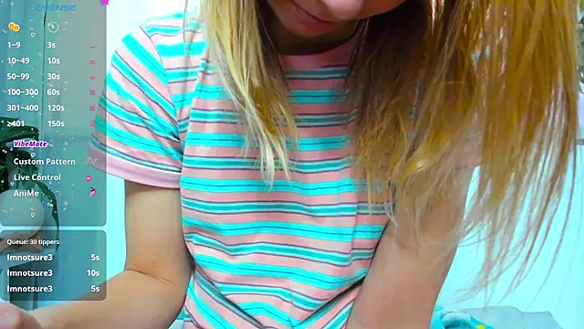 Snapshot of Bell_a_mi_ chatting on February 19, 8:01 am Bell a mi online show from February 19, 8:01 am