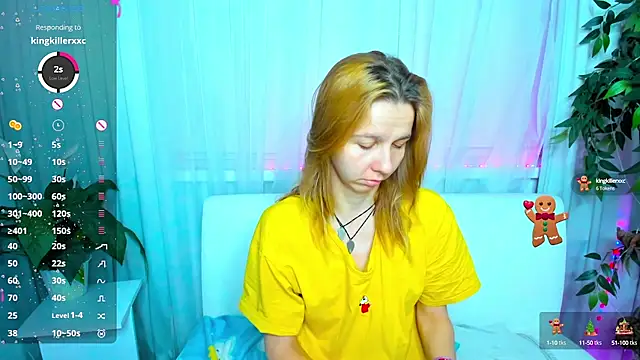 Snapshot of Bell_a_mi_ chatting on March 17, 2:19 am Bell a mi online show from March 17, 2:19 am