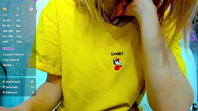 Snapshot of Bell_a_mi_ chatting on March 19, 6:24 am Bell a mi online show from March 19, 6:24 am