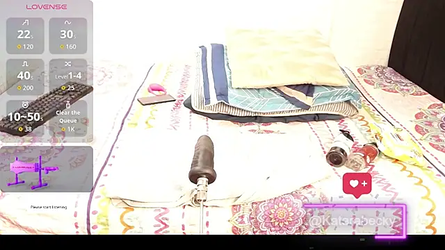 Kattara Becky  online show from October 18, 4:15 am