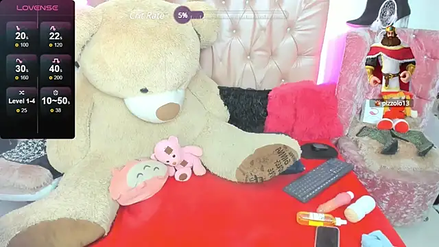 Snapshot of Ginna_doll chatting on January 22, 4:44 am Ginna doll online show from January 22, 4:44 am