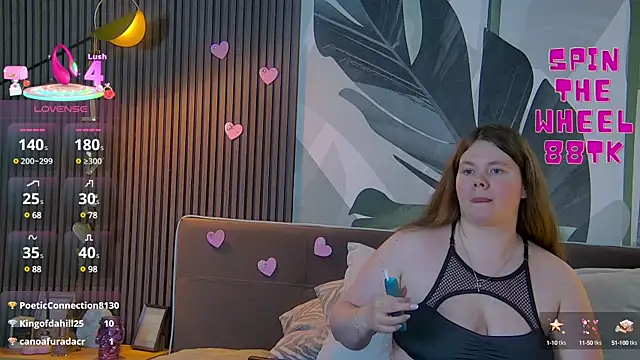 RubyValen online show from March 19, 7:18 am