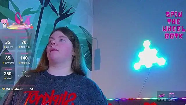 RubyValen online show from February 11, 1:10 am