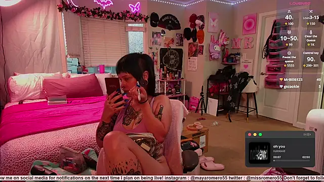 MissRomero online show from September 11, 1:49 am