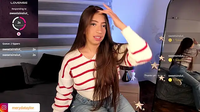 MERIDA TAYLOR online show from February 21, 1:34 pm