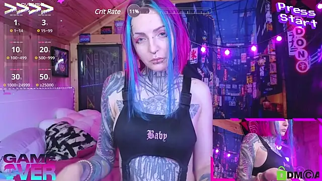 Snapshot of NekoCyber chatting on December 5, 1:36 am NekoCyber online show from December 5, 1:36 am