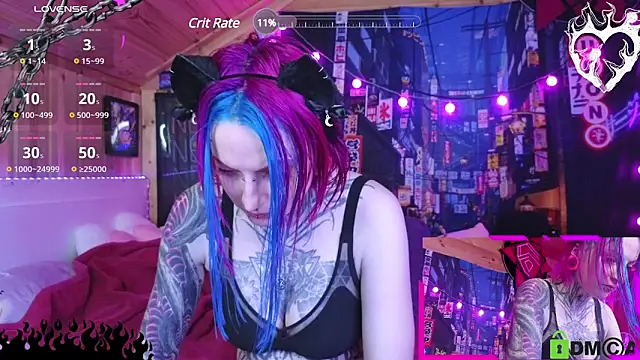 Snapshot of NekoCyber chatting on January 15, 7:26 am NekoCyber online show from January 15, 7:26 am