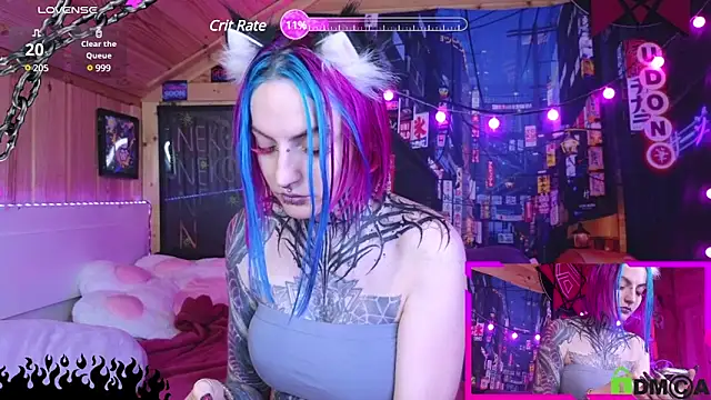 NekoCyber online show from February 8, 4:14 am