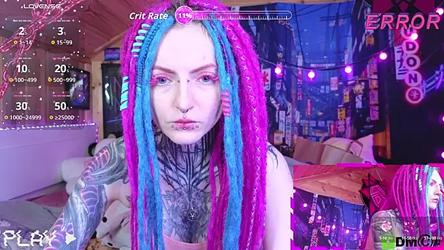 Snapshot of NekoCyber chatting on September 24, 5:22 am NekoCyber online show from September 24, 5:22 am